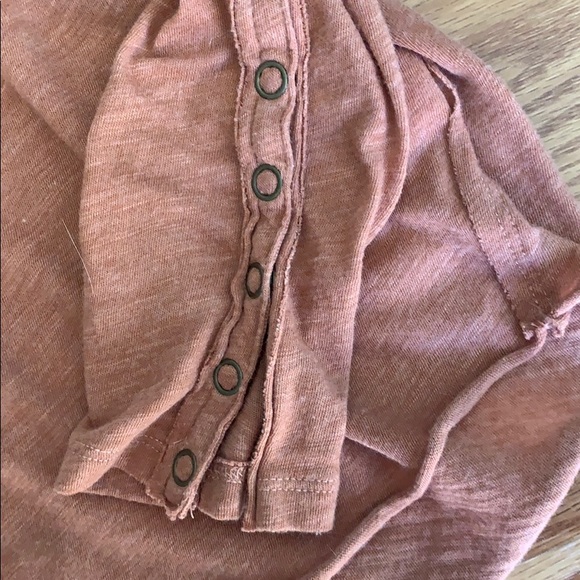 Burnt orange long sleeve free people top - Picture 3 of 6
